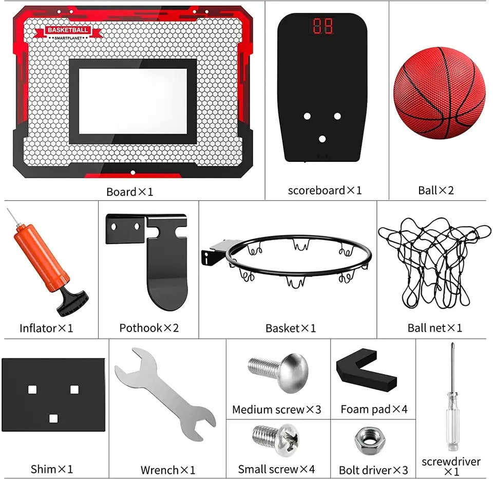 Mini Dunker Pro – Panier de Basket pour Porte